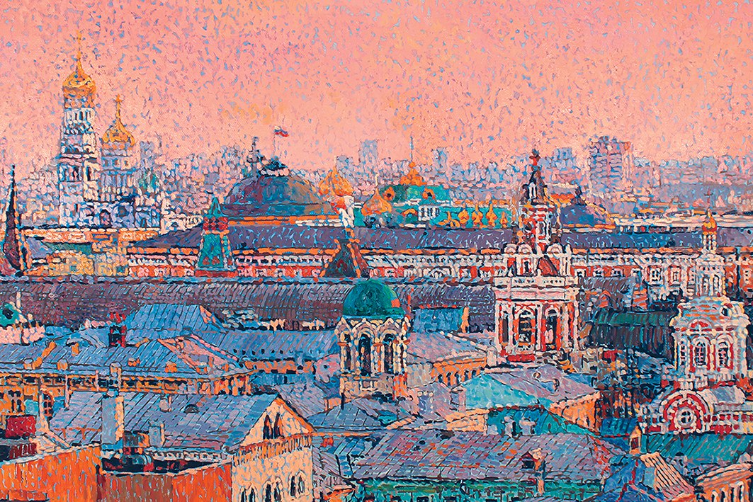 Collective exhibition of painting «About Moscow with Love»