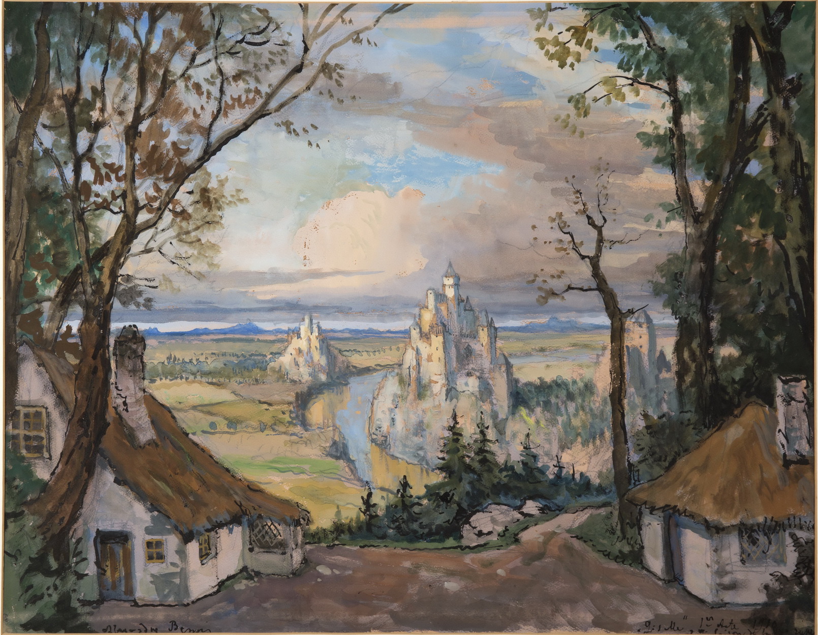 Exhibition “Alexander Benois’s Theater and Contemporary Artists”