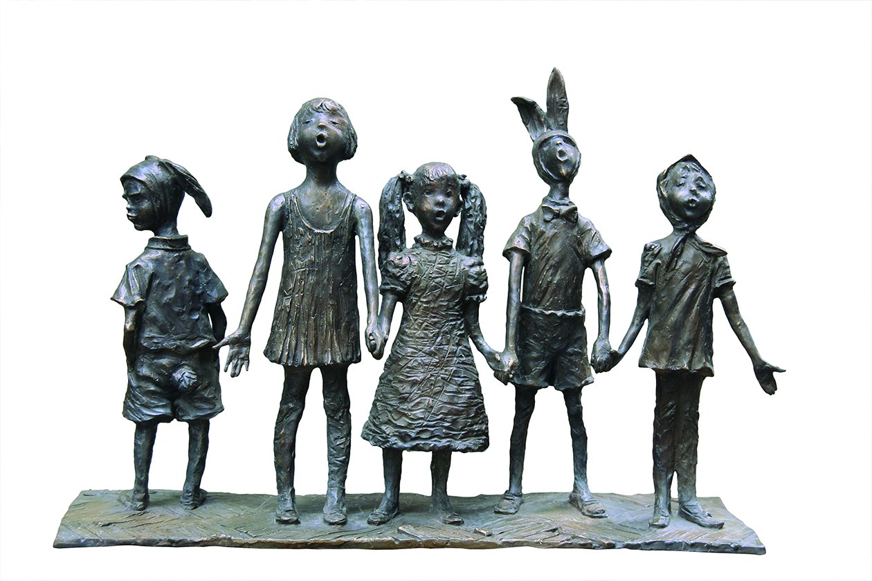 Выставка Олега Закоморного «Дети в искусстве»