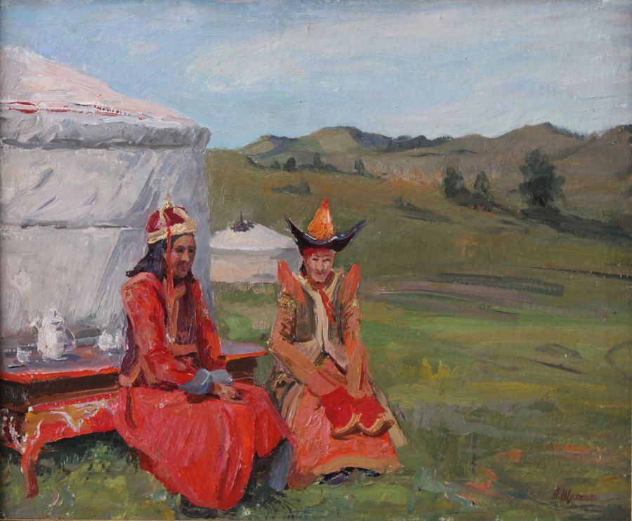 Выставка «Неотпитая чаша» Монгольский Алтай Анатолия Щетинина
